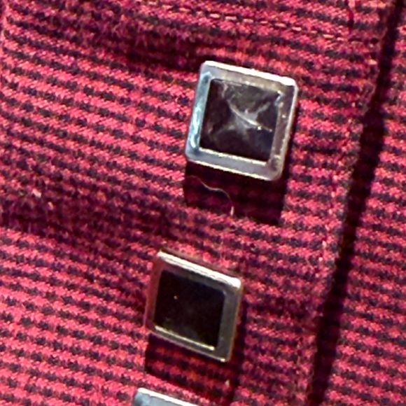 Rough Rider Red Western Style Button-Up Shirt Rodeo - Picture 7 of 10